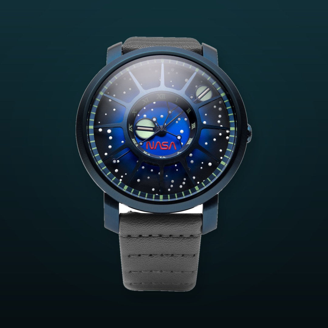 NASA Trappist-1 Automatic Sapphire Blue Supernova Blue Dial