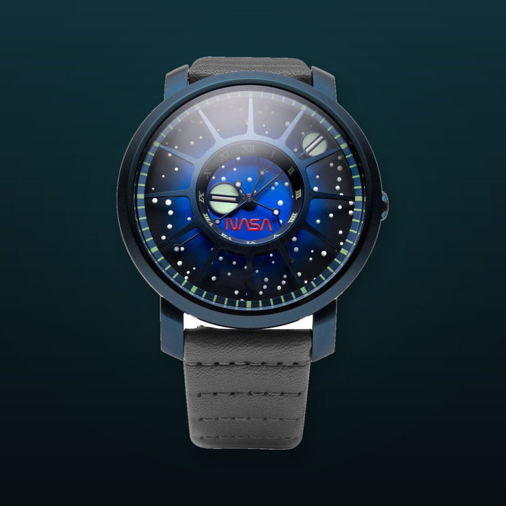 NASA Trappist-1 Automatic Sapphire Blue Supernova Blue Dial