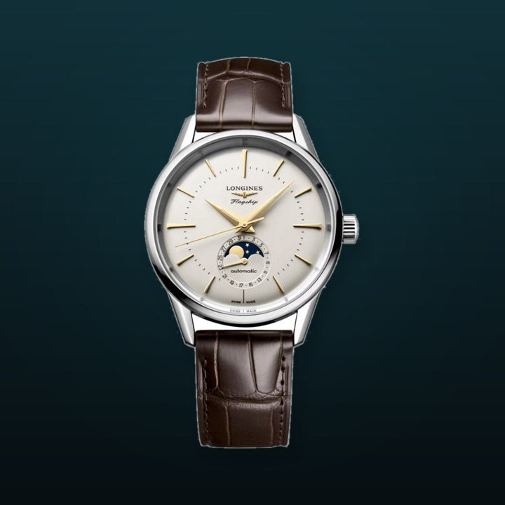 FLAGSHIP HERITAGE MOONPHASE Ivory Dial