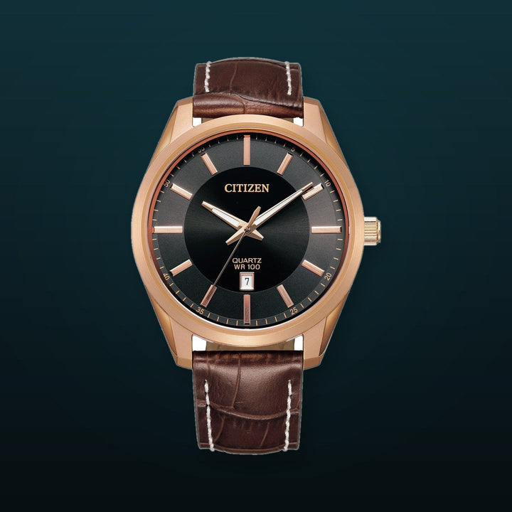 Quartz Black Dial