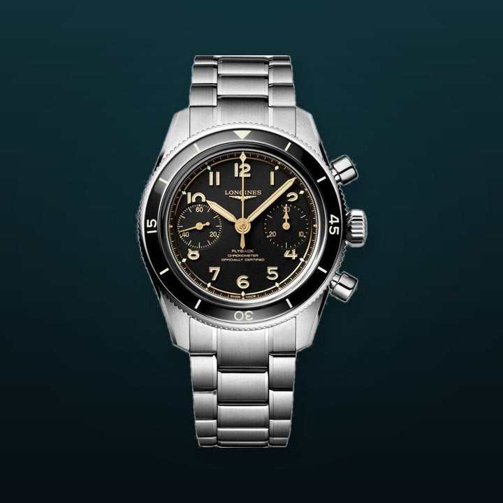 SPIRIT PILOT FLYBACK Black Dial