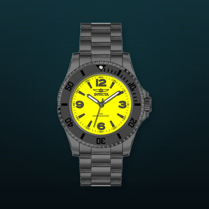 Specialty 40.5mm / Yellow / Black Yellow Dial