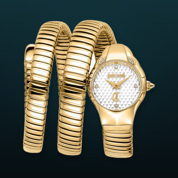 Snake 22.5mm / Silver / Gold Silver Dial