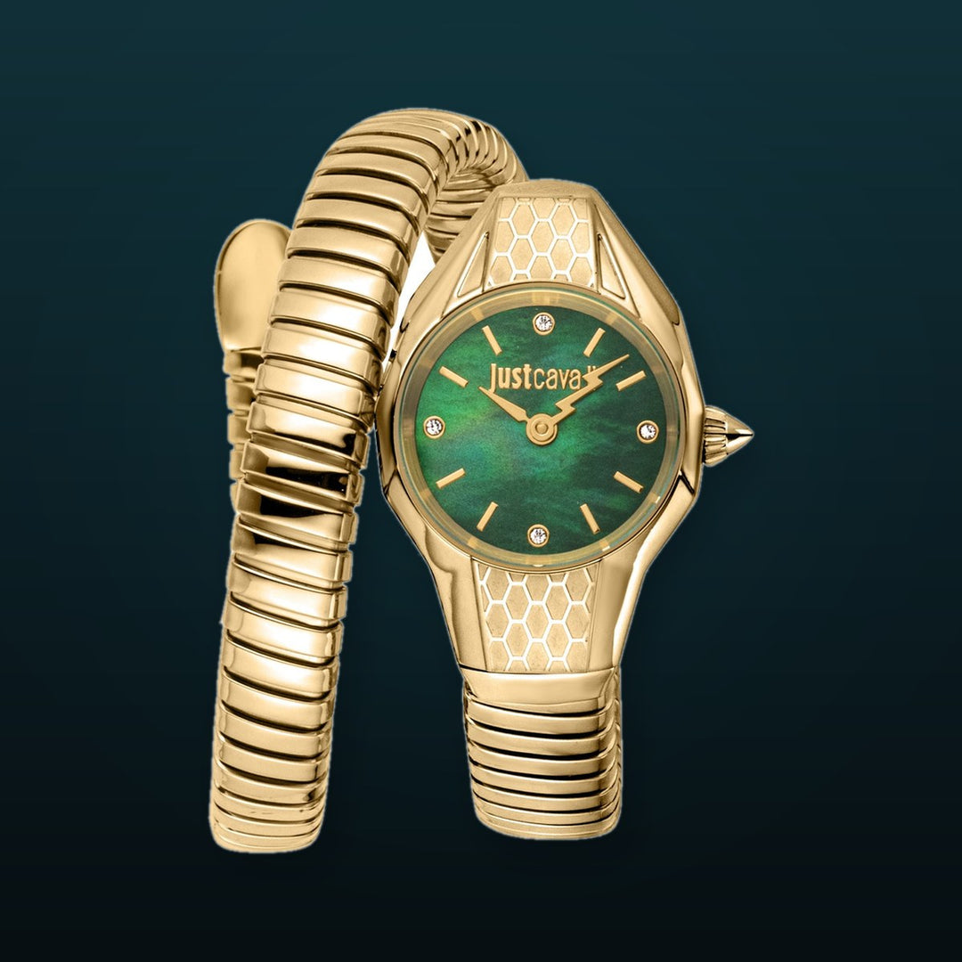 Snake 22mm / Green Mother-of-Pearl / Gold Green Mother-of-Pearl Dial