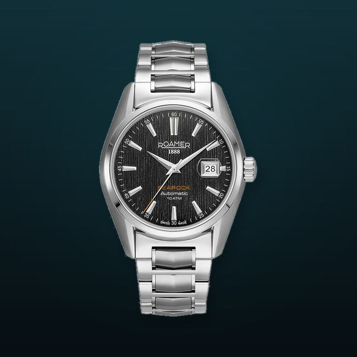 Searock Automatic II Black dial, stainless steel bracelet Black Dial