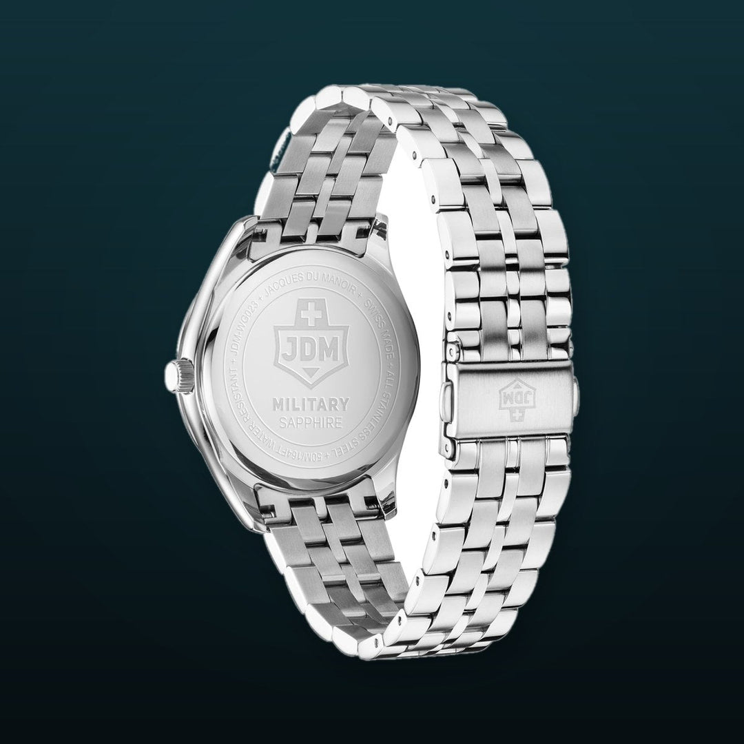 Alpha I Blue dial, steel bracelet Blue Dial
