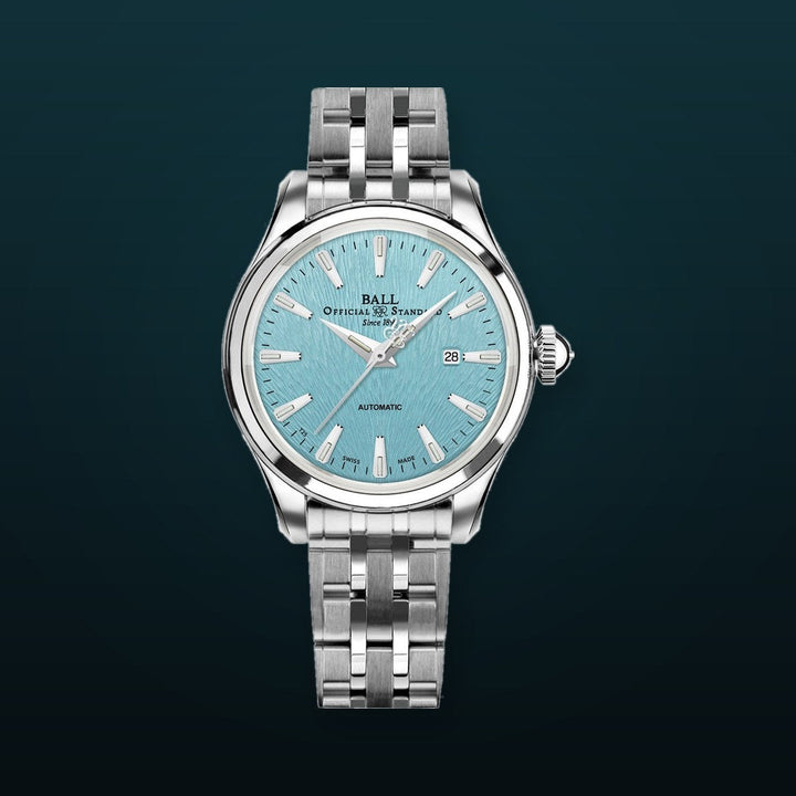 Trainmaster Eternity Ladies Ice Blue / Steel Blue Dial