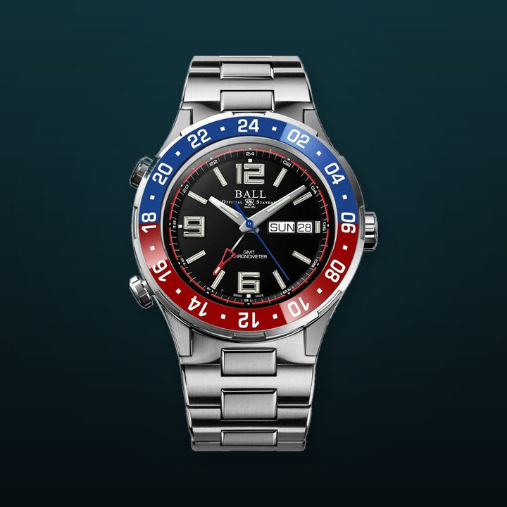 Roadmaster Marine GMT Black / Titanium Black Dial