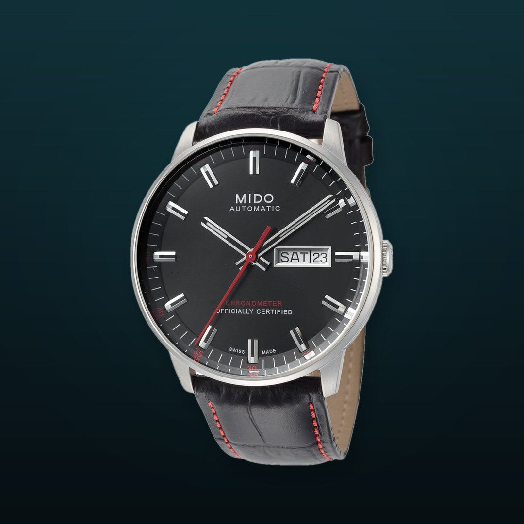 Commander II 40mm / Black / Black Black Dial