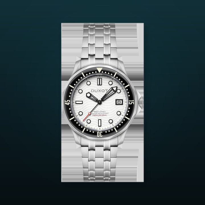 Henri Diver White/Stainless Steel White Dial