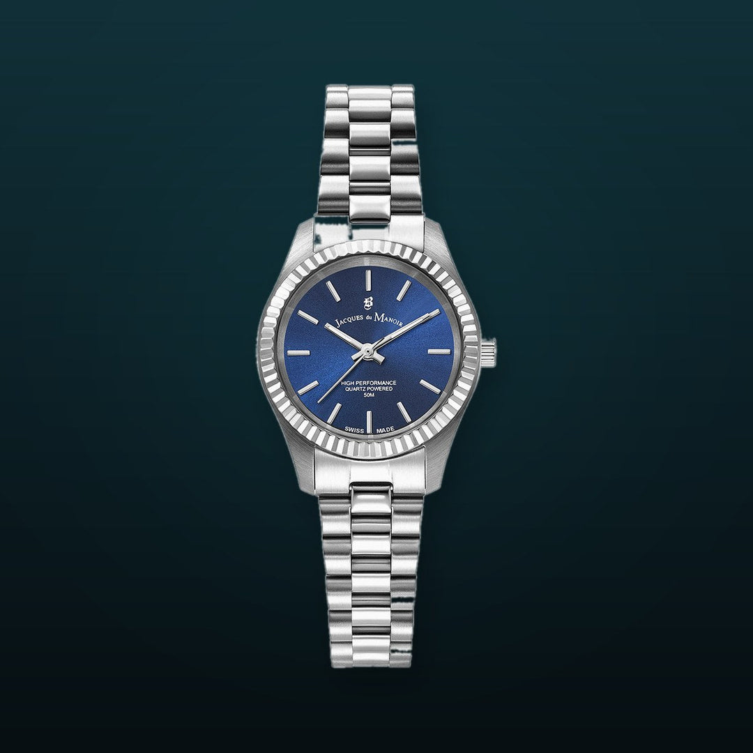 Inspiration prime (26.5mm) Blue dial / silver stainless steel bracelet Blue Dial