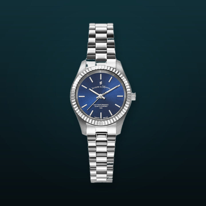 Inspiration prime (26.5mm) Blue dial / silver stainless steel bracelet Blue Dial