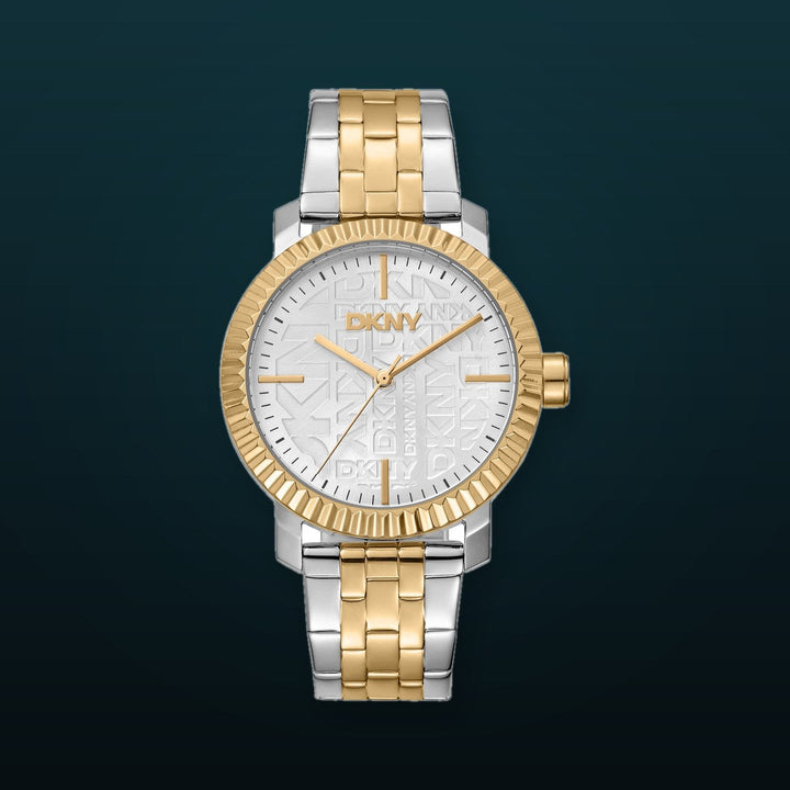 Classic 36mm / Silver / Silver and Gold | Silver Dial