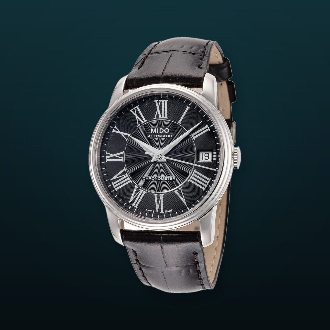 Baroncelli III 33mm / Black / Black | Black Dial