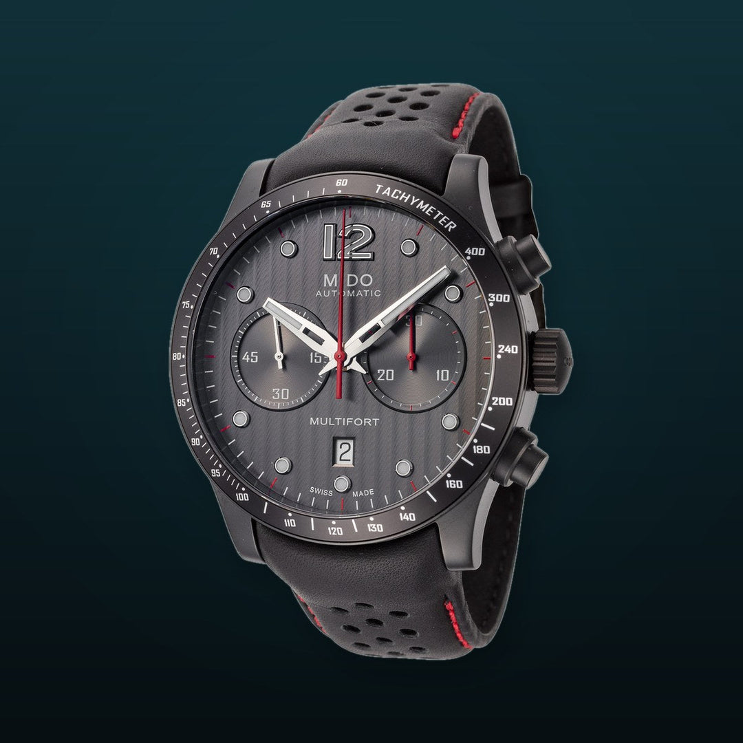 Multifort 44mm / Black / Black Black Dial