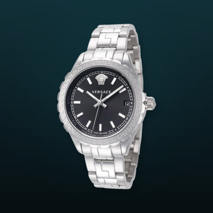 Hellenyium 35mm / Black / Silver | Black Dial