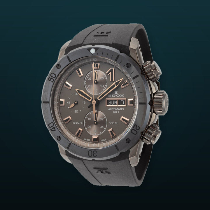CO-1 45mm / Grey / Black | Grey Dial
