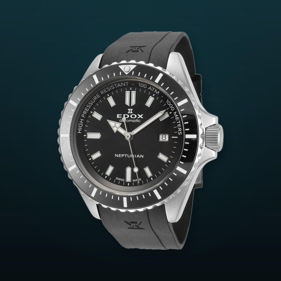 SkyDiver 44mm / Black / Black | Black Dial