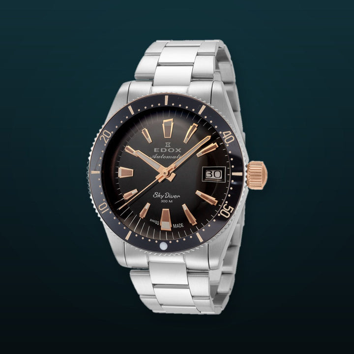 SkyDiver 38mm / Purple / Silver | Purple Dial