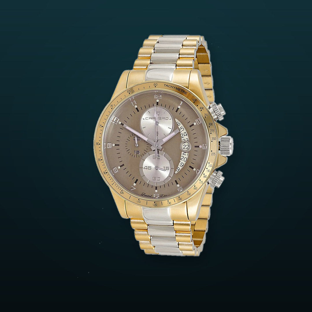WINNER CIRCLE Brown-Silver/2-Tone Gold | Brown Dial