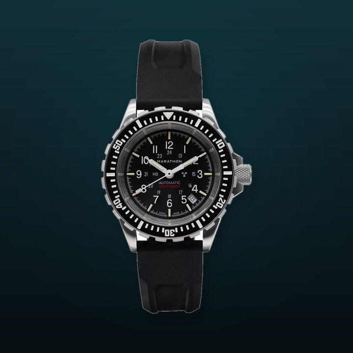 Dive SS/BKSS 3PC RUBBER (WW194006SS-0130) | Black Dial