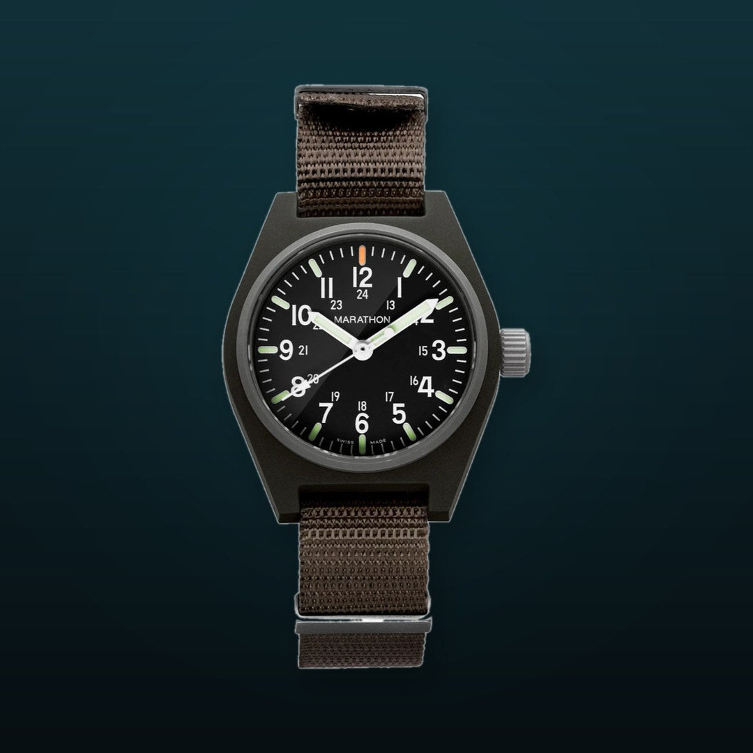 General Purpose Quartz Black NGM/Def Std Matte Black Dial