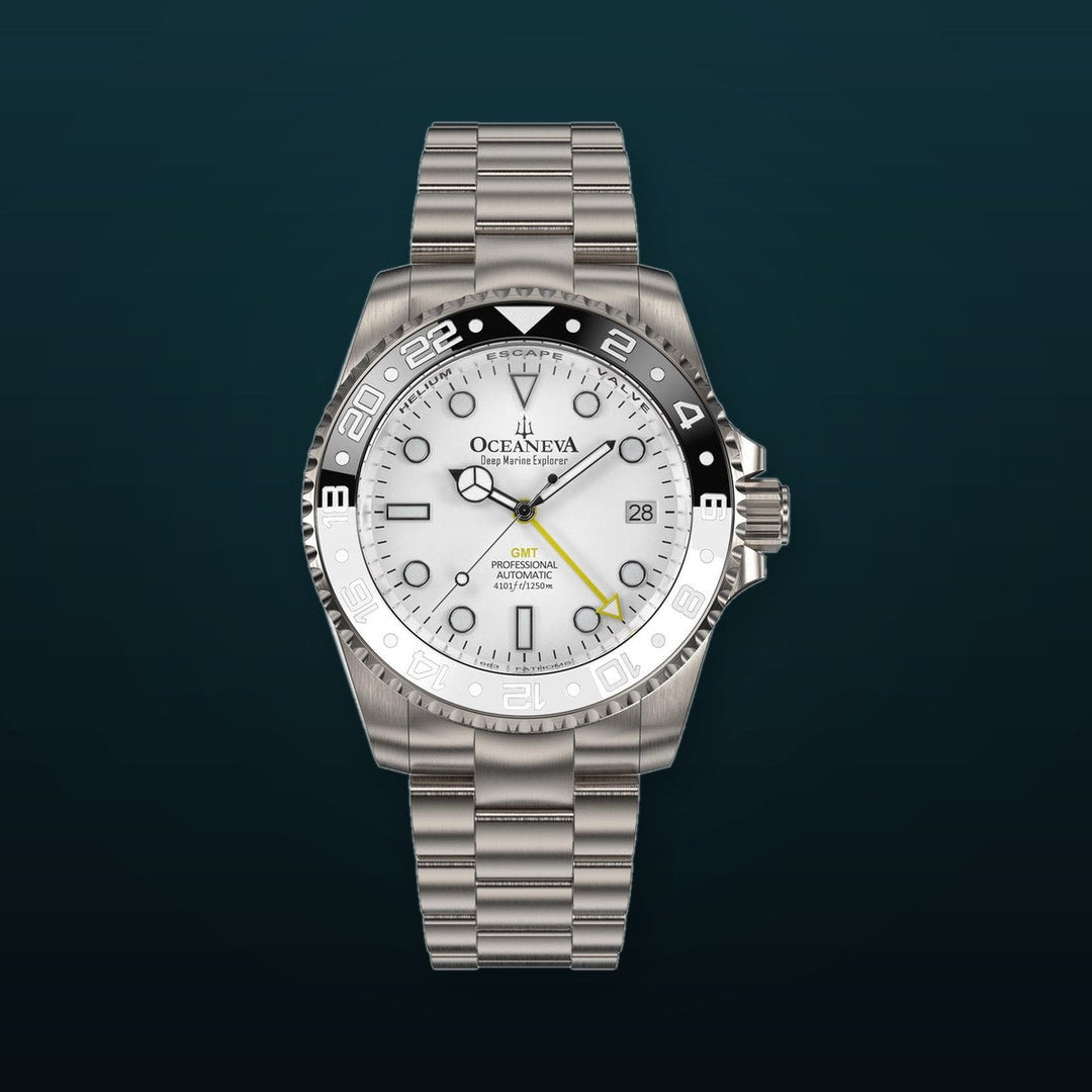 Deep Marine Explorer II White/Black Bezel | White Dial