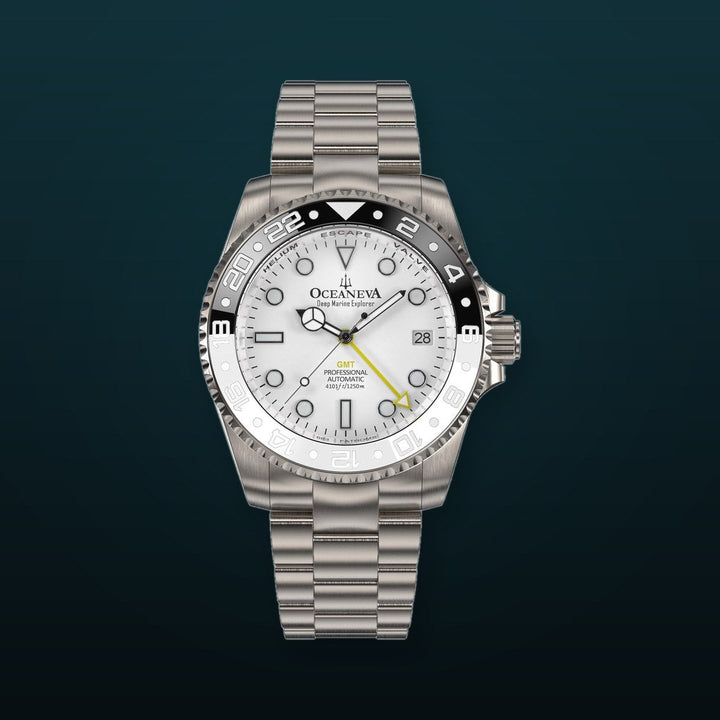 Deep Marine Explorer II White/Black Bezel | White Dial