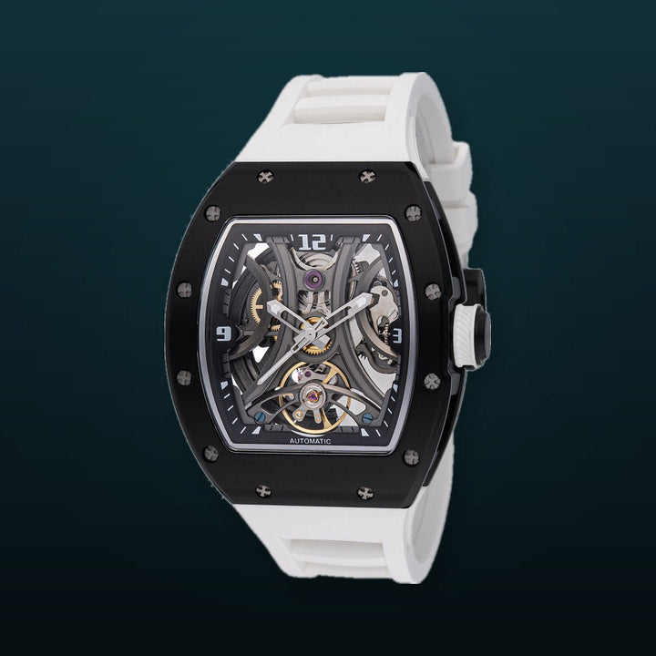 S1 Rally 41mm / Black / White Black Dial