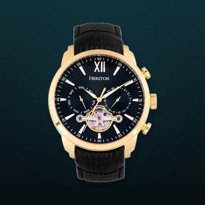 Arthur Gold/Black | Black Dial