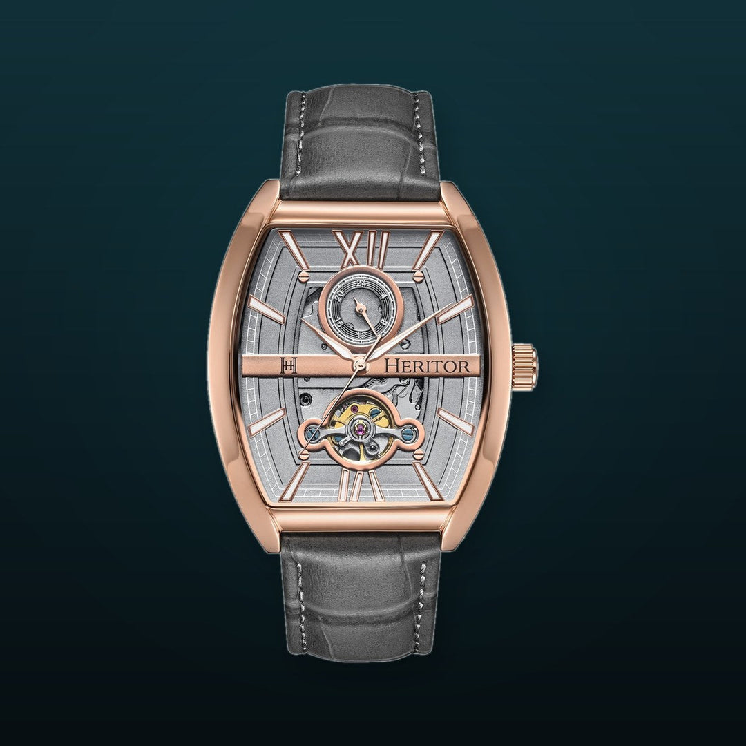 Masterson w/ 24 Hour Hand Grey / Rose Gold Grey Dial