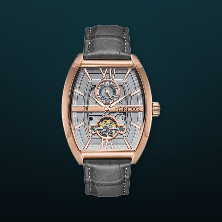 Masterson w/ 24 Hour Hand Grey / Rose Gold Grey Dial