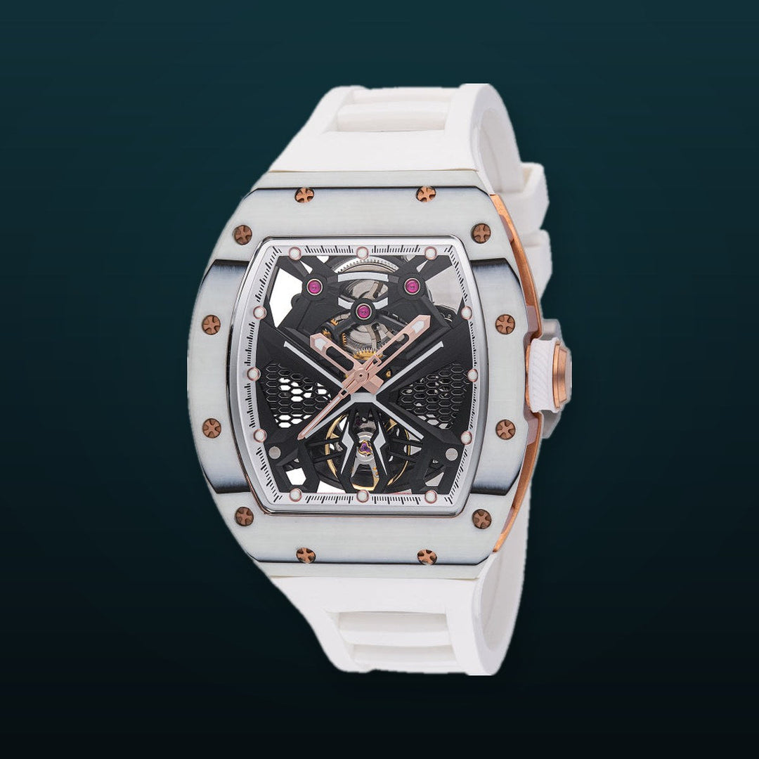S1 Rally 41mm / Black / White Black Dial