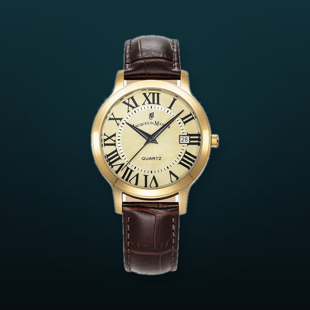 Genesis Brown-tone Gold Gold Dial
