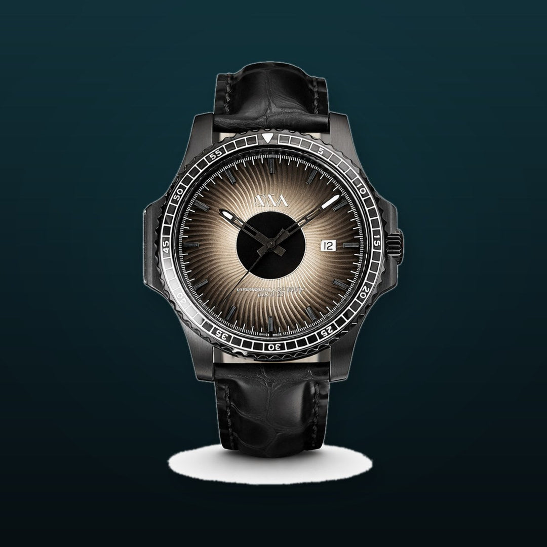 Technic Black / Leather | Black Dial