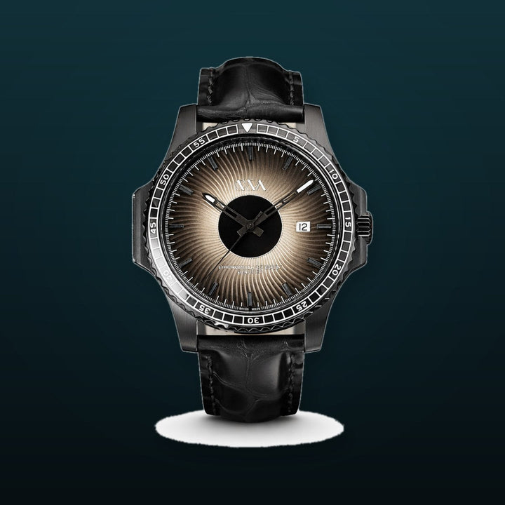 Technic Black / Leather | Black Dial