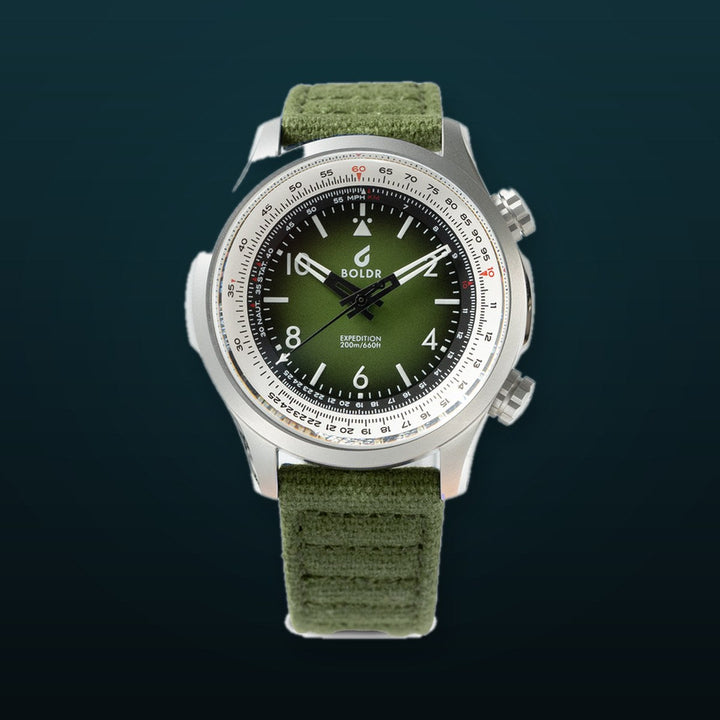 Expedition Enigmath Sinharaja/Green | Green Dial