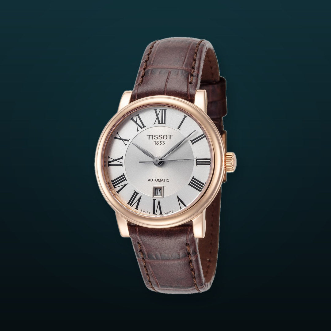 T-Classic 30mm / Silver / Brown | Silver Dial