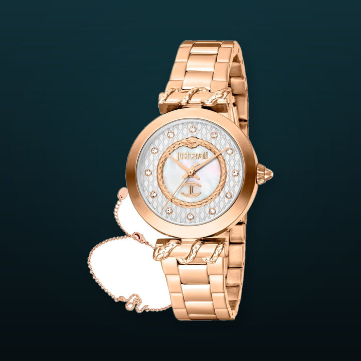 SET 32mm / White / Rose Gold | White Dial
