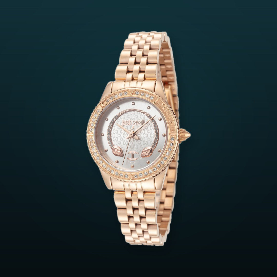 Animalier 30mm / Silver / Rose Gold | Silver Dial