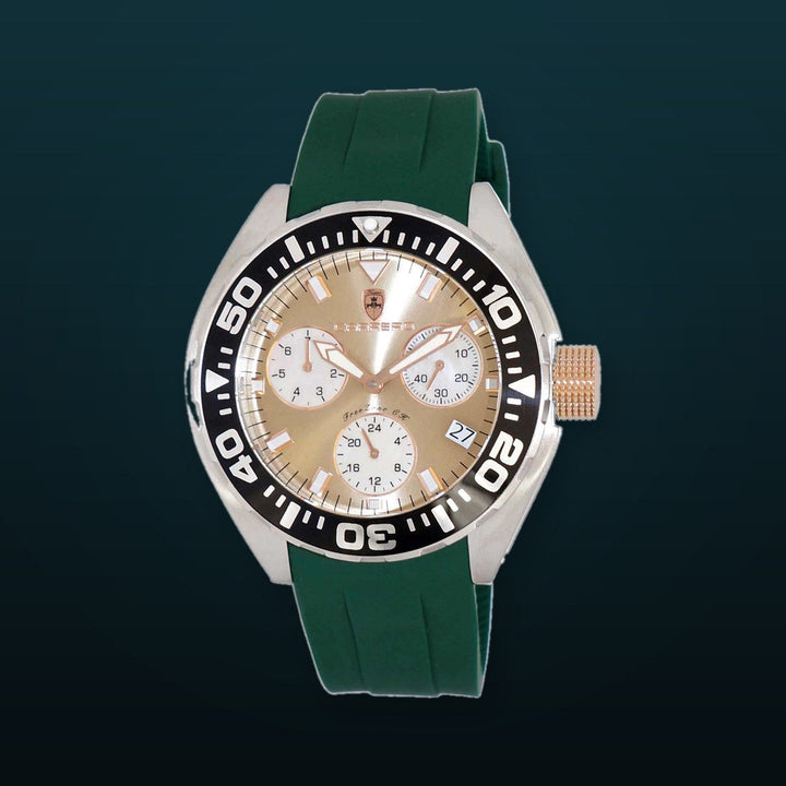 FreeZone-CH Rose Brown / Green | Rose Dial