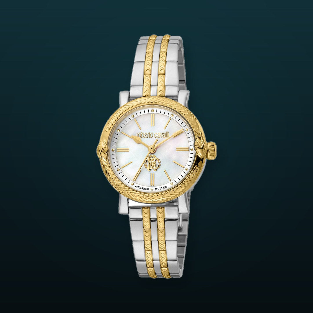 by Franck Muller 30mm / White / Gold | White Dial