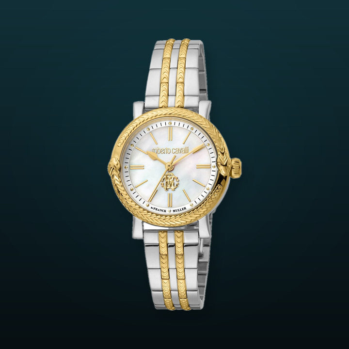 by Franck Muller 30mm / White / Gold | White Dial