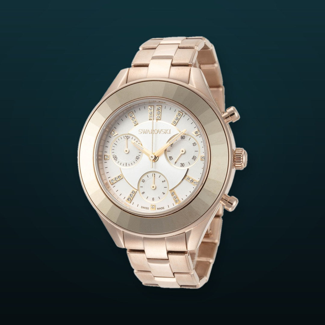 Octea Lux Sport 39mm / Silver / Gold | Silver Dial