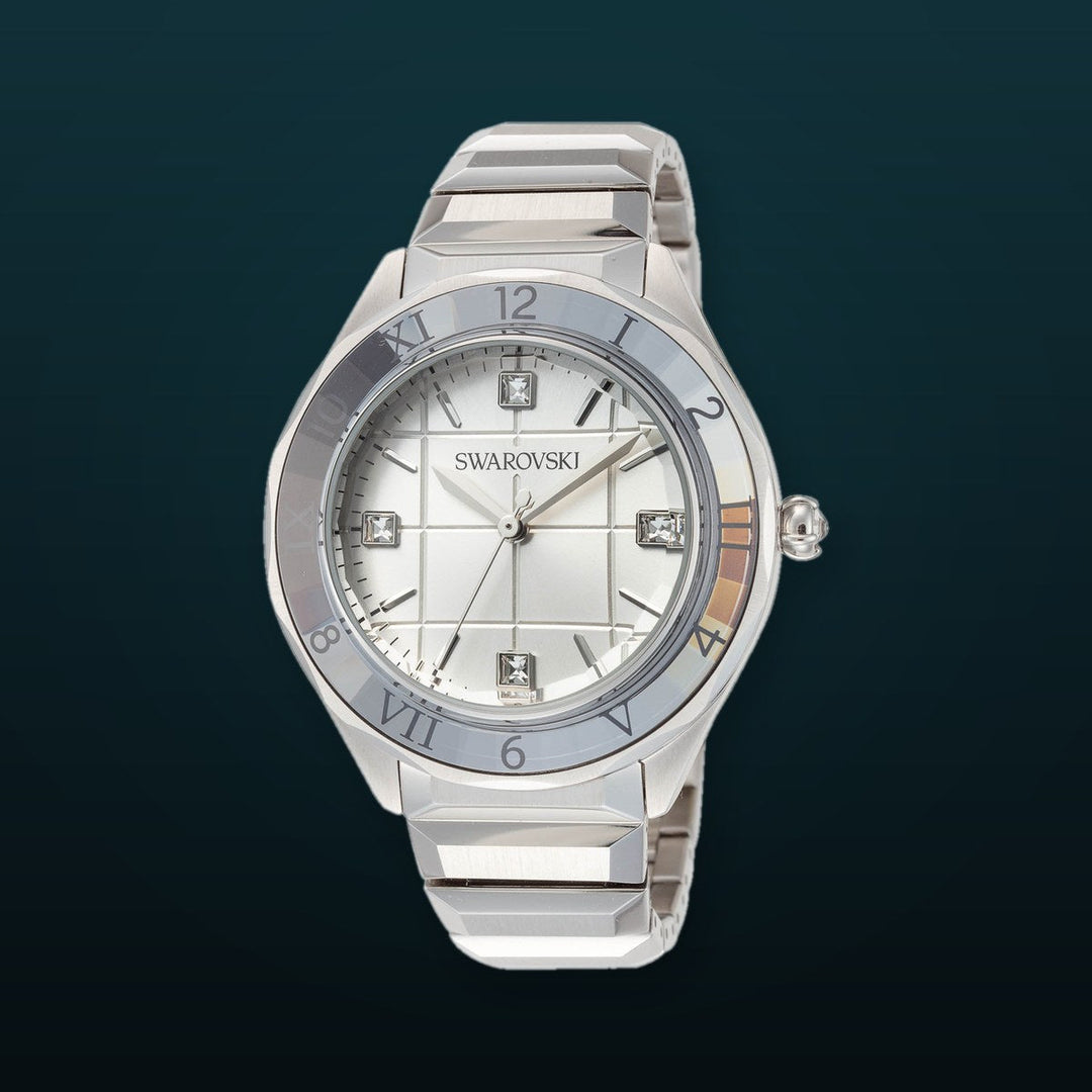 Dextera 37mm / Silver / Silver | Silver Dial