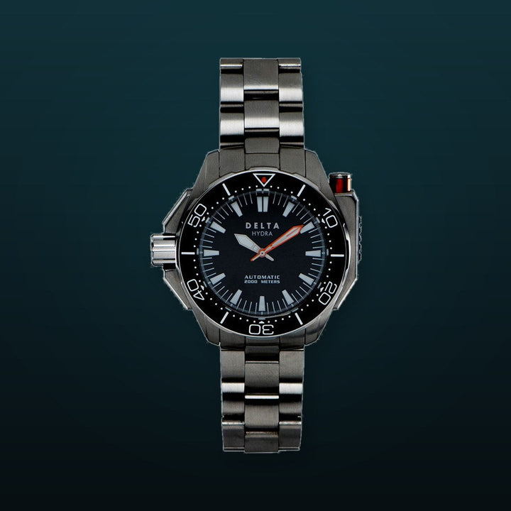Hydra Black | Black Dial