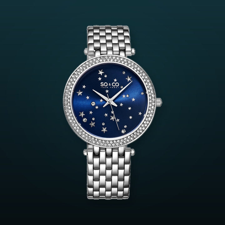 Chelsea-5576.2 Silver/Stainless Steel | Blue Dial