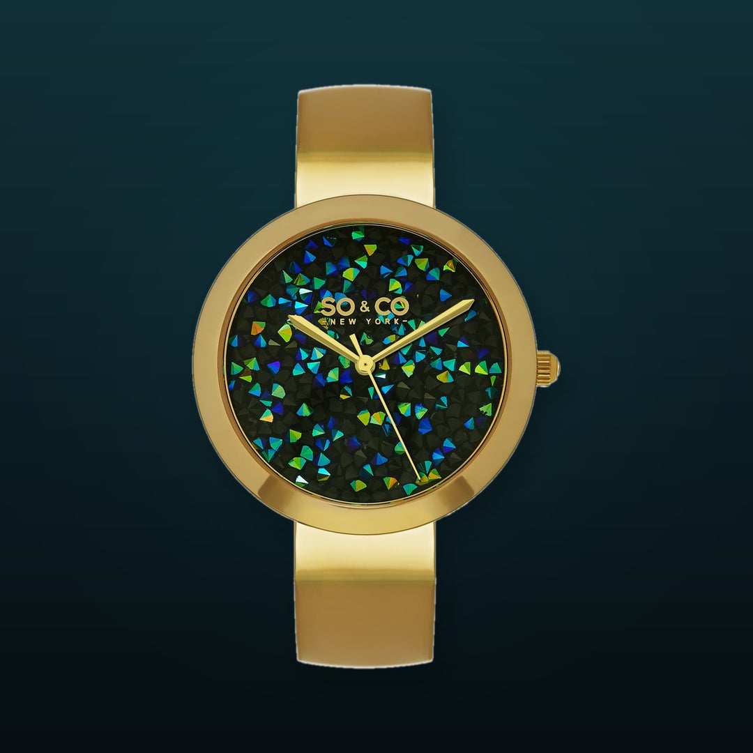 Chelsea 5249.3 Gold/Stainless Steel | Black Dial