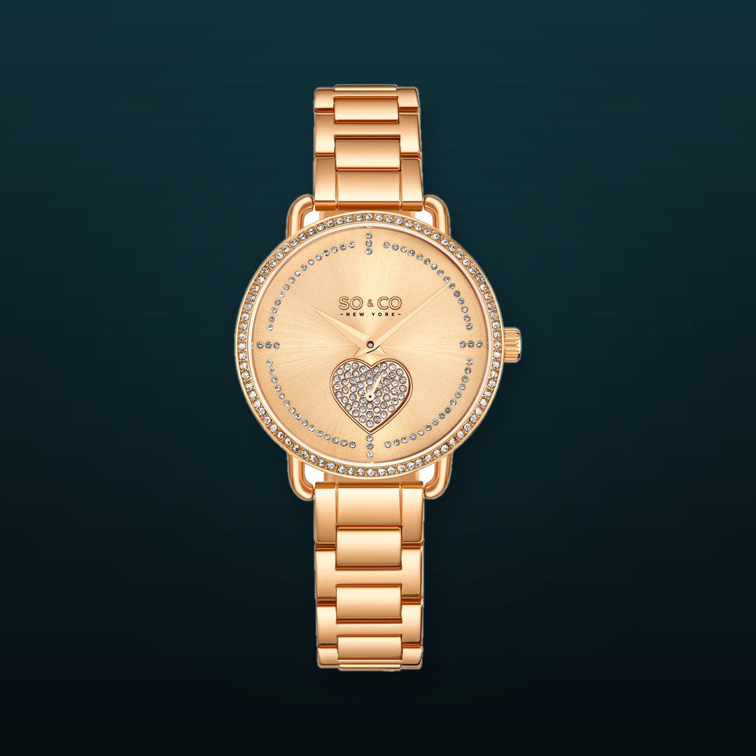 Madison-5524.4 Rose Gold/Stainless Steel