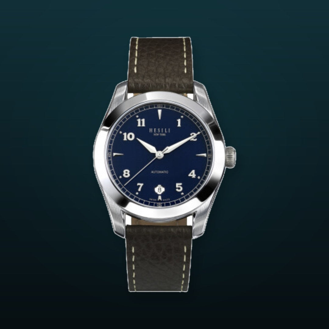 The Original Series Timeless Blue / Brown Leather | Blue Dial